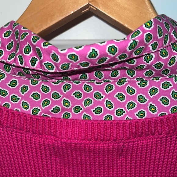 Lauren Ralph Lauren Black Label Maroon Sweater 1X - Picture 4 of 5